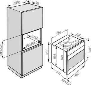 Духовой шкаф Miele H2661BP OBSW черный обсидиан фото 3 в Казани и Татарстане
