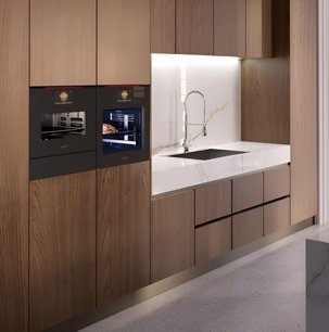 Духовой шкаф с микроволнами и паром Сигначе Китчен Сьют SKSLV2401S фото 4 в Казани и Татарстане Духовой шкаф с микроволнами и паром Signature Kitchen Suite SKSLV2401S фото 4 в Казани и Татарстане