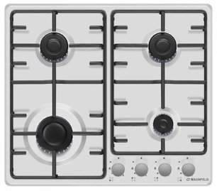 Газовая варочная панель MAUNFELD EGHE.64.3STS-EW/G фото в Казани и Татарстане Газовая варочная панель MAUNFELD EGHE.64.3STS-EW/G фото в Казани и Татарстане