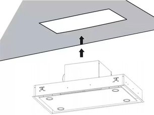 Встраиваемая вытяжка Smeg KSCB90XE фото 3 в Казани и Татарстане