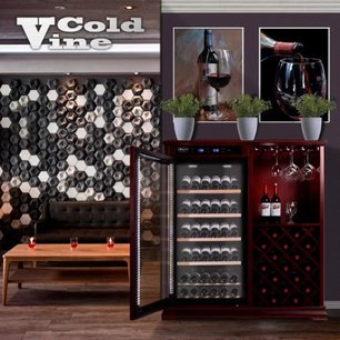 Винный шкаф Coldvine C66-WM1-BAR (Classic) фото 2 в Казани и Татарстане Винный шкаф Cold Vine C66-WM1-BAR (Classic) фото 2 в Казани и Татарстане