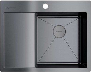 Мойка Омойкири Akisame 65 GM R крыло слева фото Мойка Omoikiri Akisame 65 GM R крыло слева фото