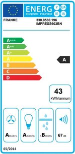 Вытяжка Франке IMPRESS 603 BN фото 3 в Казани и Татарстане Вытяжка Franke IMPRESS 603 BN фото 3 в Казани и Татарстане