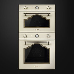 Компактный духовой шкаф с пароваркой Smeg SF4750VCPO1 фото 2 в Казани и Татарстане