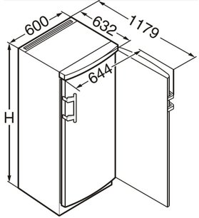 Морозильник Либхер G 2433 Comfort SuperFrost фото 4 в Казани и Татарстане Морозильник Liebherr G 2433 Comfort SuperFrost фото 4 в Казани и Татарстане