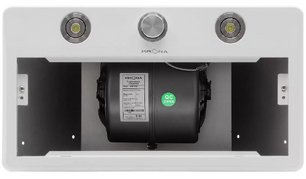 Встраиваемая вытяжка Крона SVEN 600 white one knob фото 3 в Казани и Татарстане Встраиваемая вытяжка KRONA SVEN 600 white one knob фото 3 в Казани и Татарстане