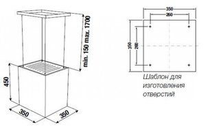 Островная вытяжка Kuppersbusch DI 3800.0 W7 Copper фото 2 в Казани и Татарстане