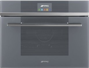 Компактный духовой шкаф с пароваркой Smeg SF4104VCS фото в Казани и Татарстане