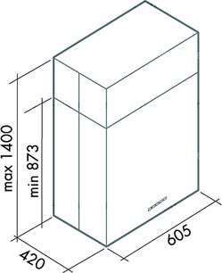 Вытяжка Falmec Altair Isola top 60 ix (1000) ECP фото 3 в Казани и Татарстане