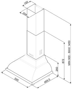 Вытяжка Smeg KC16P фото 3 в Казани и Татарстане