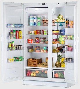 Холодильная камера Фестиво 120 CM 120CM0461 (белый/нержавеющая сталь) фото 3 в Казани и Татарстане Холодильная камера Festivo 120 CM 120CM0461 (белый/нержавеющая сталь) фото 3 в Казани и Татарстане