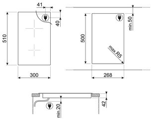 Варочная панель Smeg SE232TD1 фото 3 в Казани и Татарстане