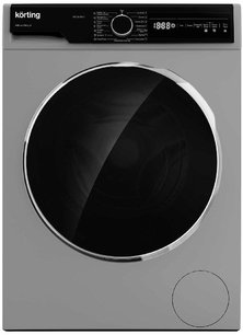 Отдельностоящая стиральная машина с сушкой Кертинг KWD 58L1496 S фото Отдельностоящая стиральная машина с сушкой Korting KWD 58L1496 S фото