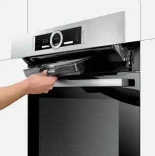 Компактный паровой духовой шкаф Бош CSG 636 BS3 фото 4 в Казани и Татарстане Компактный паровой духовой шкаф Bosch CSG 636 BS3 фото 4 в Казани и Татарстане