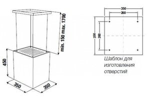 Островная вытяжка Kuppersbusch DI 3800.0 W8 Hot Chili фото 2 в Казани и Татарстане