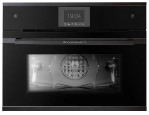 Компактный духовой шкаф с паром Куперсбуш CBD 6550.0 S2 Black Chrome фото в Казани и Татарстане Компактный духовой шкаф с паром Kuppersbusch CBD 6550.0 S2 Black Chrome фото в Казани и Татарстане