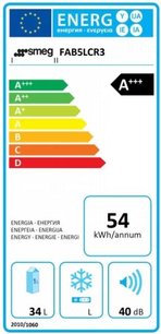 Мини-бар Смег FAB5LSV3 фото 4 в Казани и Татарстане Мини-бар Smeg FAB5LSV3 фото 4 в Казани и Татарстане