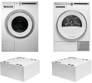 Asko Logic 19 (стиральная машина W4086C.W/3 + сушильная машина T408HD.W + напольный ящик HPS5323W (2 шт)) фото в Казани и Татарстане Asko Logic 19 (стиральная машина W4086C.W/3 + сушильная машина T408HD.W + напольный ящик HPS5323W (2 шт)) фото в Казани и Татарстане