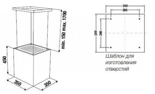 Островная вытяжка Kuppersbusch DI 3800.0 W3 Silver Chrome фото 2 в Казани и Татарстане