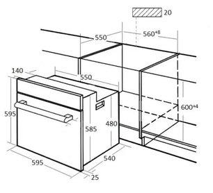 Духовой шкаф Куперсберг HFZ 690 W фото 2 в Казани и Татарстане Духовой шкаф Kuppersberg HFZ 690 W фото 2 в Казани и Татарстане