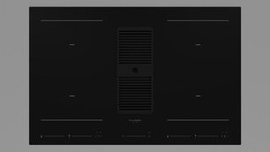 Варочная панель с встроенной вытяжкой Fulgor Milano FCLHD 8041 HID TS BK2 фото в Казани и Татарстане