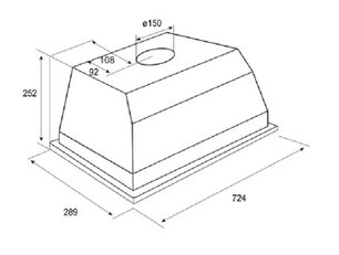 Вытяжка De Dietrich DHG1167X фото 2 в Казани и Татарстане