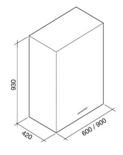 Вытяжка Falmec Altair 90 ix (1000) ECP фото 3 в Казани и Татарстане