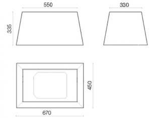 Вытяжка Falmec Lumiere 67 (450) (с системой E.ion) ECP фото 3 в Казани и Татарстане