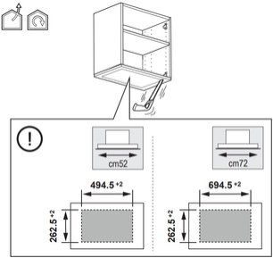 Встраиваемая вытяжка Elica HIDDEN 2.0 @ IX/A/72 фото 4 в Казани и Татарстане