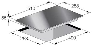 Варочная панель Fulgor Milano CH 302 ID TC BK фото 4 в Казани и Татарстане