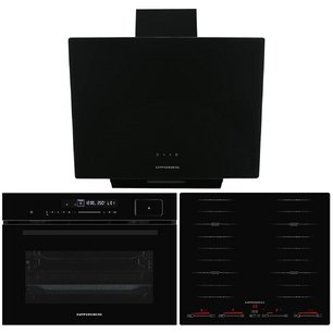 Kuppersberg (варочная панель ICS 644 + духовой шкаф KSO 616 + вытяжка F 605 B) фото в Казани и Татарстане