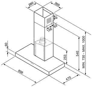 Вытяжка Smeg KSE951X2 фото 3 в Казани и Татарстане