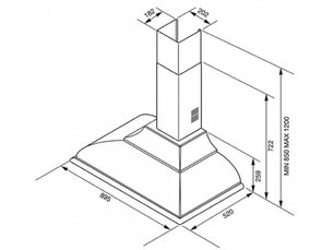 Вытяжка Smeg KC19BSE фото 3 в Казани и Татарстане