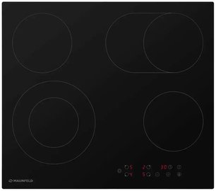 Электрическая варочная панель MAUNFELD EVCE.594.SM.D-BK фото 2 в Казани и Татарстане Электрическая варочная панель MAUNFELD EVCE.594.SM.D-BK фото 2 в Казани и Татарстане