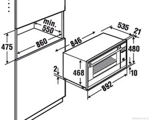 Духовой шкаф Куперсбуш B 9330.0 S2 Black Chrome фото 4 в Казани и Татарстане Духовой шкаф Kuppersbusch B 9330.0 S2 Black Chrome фото 4 в Казани и Татарстане