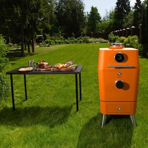 Уличный угольный гриль БОРК G610 or фото 2 в Казани и Татарстане Уличный угольный гриль BORK G610 or фото 2 в Казани и Татарстане