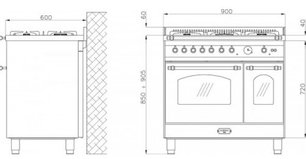 Варочный центр Lofra RLVD96MFTE фото 3 в Казани и Татарстане