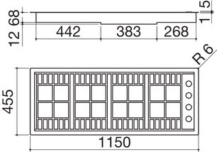 Газовая варочная панель Barazza 1PLB3T фото 4 в Казани и Татарстане