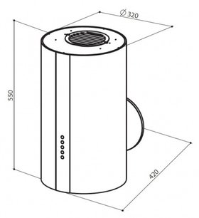 Вытяжка Faber Alma EG6 Cream F32 фото 3 в Казани и Татарстане