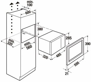 Микроволновая печь Kuppersbusch M 6120.0 W фото 4 в Казани и Татарстане