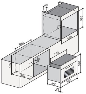 Духовой шкаф Ilve 600-CMP GR фото 3 в Казани и Татарстане