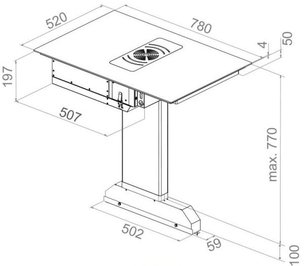 Варочная панель с вытяжкой Пандо E-390/78 V.1130 ECO PLUS + KIT FCLR-AE фото 4 в Казани и Татарстане Варочная панель с вытяжкой Pando E-390/78 V.1130 ECO PLUS + KIT FCLR-AE фото 4 в Казани и Татарстане