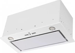 Встраиваемая кухонная вытяжка MAUNFELD Fantasy 1000ST 60 белое стекло фото в Казани и Татарстане