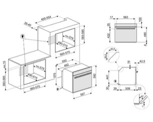 Духовой шкаф Smeg SFP6604WSPNX фото 2 в Казани и Татарстане