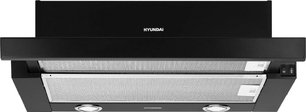 Встраиваемая вытяжка Хендай HBH 6232 BK фото 2 в Казани и Татарстане Встраиваемая вытяжка Hyundai HBH 6232 BK фото 2 в Казани и Татарстане