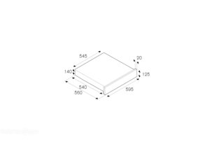 Встраиваемый ящик для подогрева Bertazzoni WD60HERA фото 4 в Казани и Татарстане