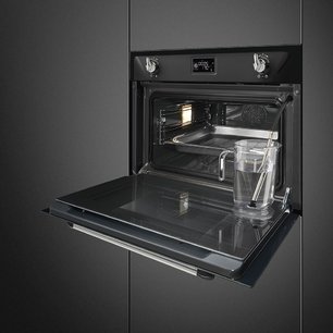 Компактный духовой шкаф с пароваркой Smeg SF4920VCN1 фото 2 в Казани и Татарстане