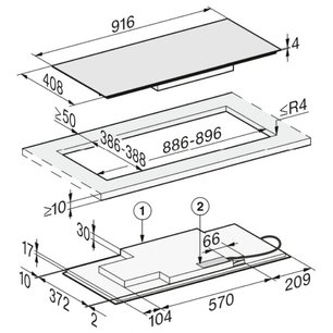 Индукционная варочная панель Miele KM7689 FL фото 3 в Казани и Татарстане