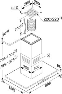 Вытяжка Miele DA6690D OBSW черный фото 3 в Казани и Татарстане