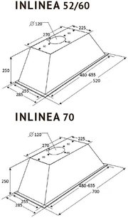 Встраиваемая вытяжка Куперсберг INLINEA 70 CX фото 4 в Казани и Татарстане Встраиваемая вытяжка Kuppersberg INLINEA 70 CX фото 4 в Казани и Татарстане